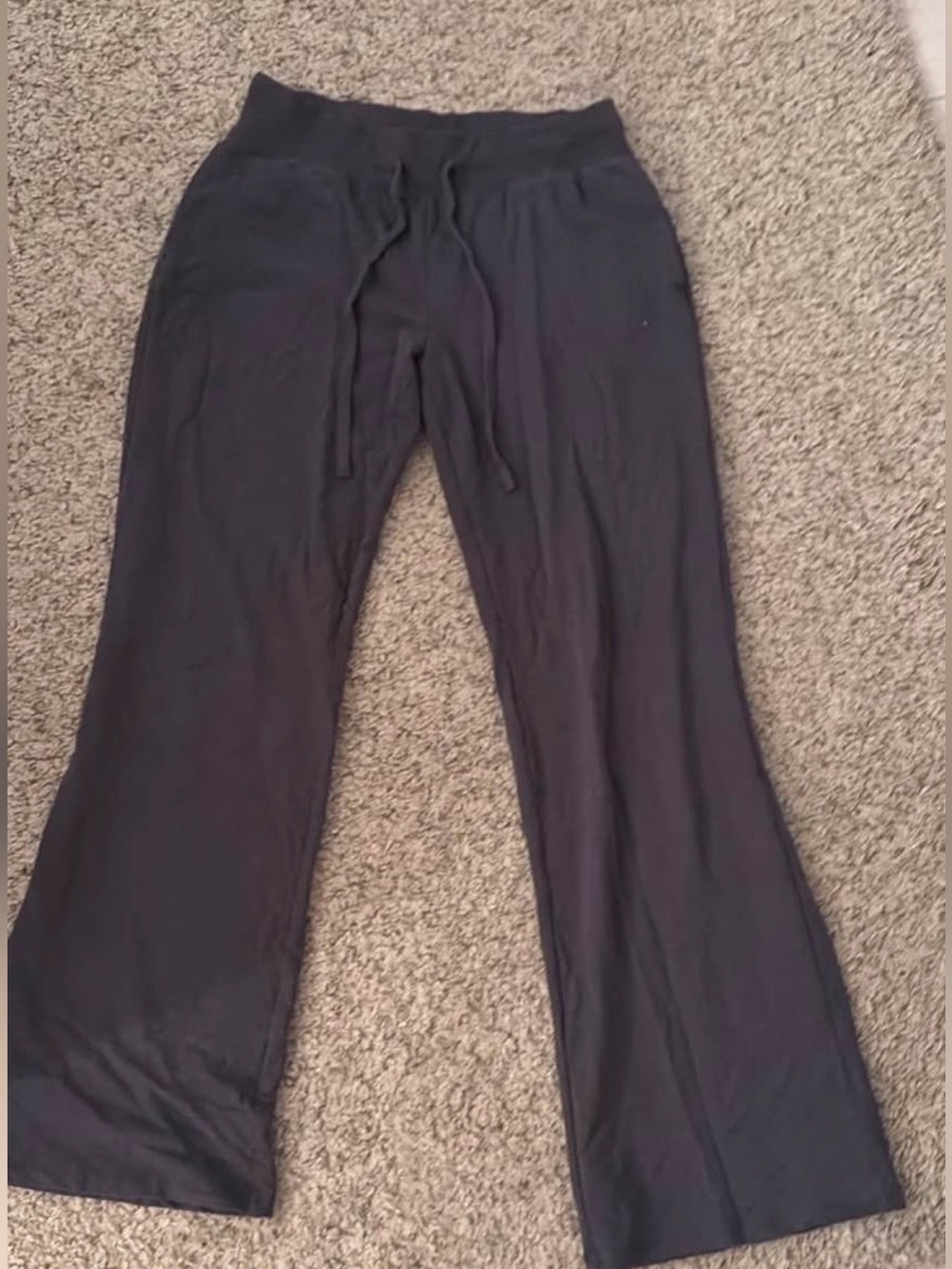 Garage charcoal StretchTerry booty pants